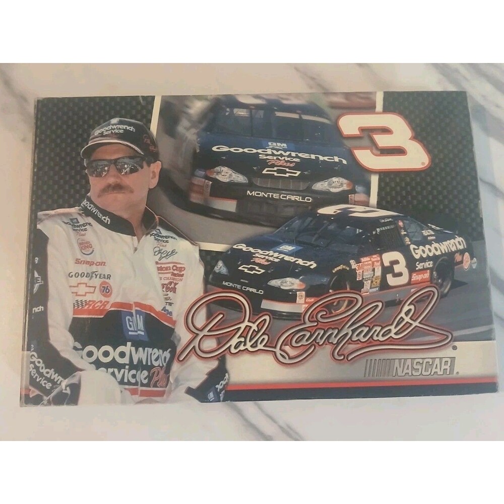 Vintage Dale Earnhardt Nascar #3 Photo Book  Holds 24 Photos